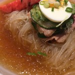 一龍 - 自家製手打ち冷麺（大）（￥1190）