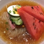 一龍 - 自家製手打ち冷麺（大）（￥1190）