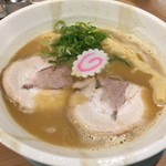 布施 細見商店 - 鶏豚骨らーめん（￥700）