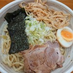 太公望ラーメン - 油そば＋メンマ増＋ニンニク