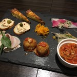 MILLE FIORI - 前菜盛り合わせ〜2名様量〜（￥1800）