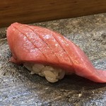 寿司栄 - 中トロ・・トロケマス。