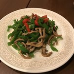 好天 - 牛肉とビーマンの細切り炒め 