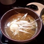 麺屋彩々 - 味噌つけ汁