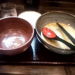 麺屋彩々 - つけ麺　初めてつけ汁まで完食。