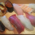 Sushi Izakaya Yataizushi - 握り(松) 1835円