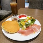 パンケーキモーニング　５００円