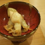 鮨 志の助 - まんじゅう貝バター焼き