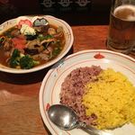 吉柳 - チキンとあさり スープカレー