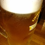 うな鐵将 - 生ビール