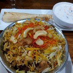 Kolkata Cafe Kebab Biryani - ムグライ マトンビリヤニ