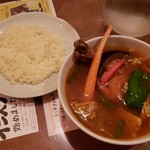 メディスンマン - チキンカレー(1160円)です。