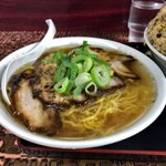 こく一番 ラーメン みどりや - こちらも大盛相当はある