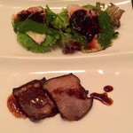 自家製チャーシュー2種盛り合わせ