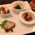 前菜4種盛り合わせ