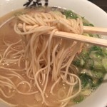 博多麺屋台 た組 - バリカタの細麺