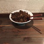 博多麺屋台 た組 - 食べ損ねた辛子高菜