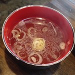 麺や横丁 縁日 - 2018.8.21  湘南やきそばに付く、スープ☆