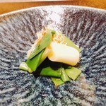 はっこく - 2018.8.  九条葱のお浸し