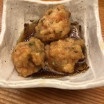 金沢和食 みんなのまなぶ - お通し（海老のすり身）
