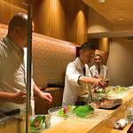 銀座 しのはら - 2018 八寸製作中