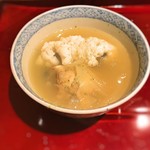 銀座 しのはら - 2018蛤と鱧のお椀