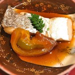 銀座 しのはら - 2018太刀魚とトマト