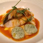 ayana - 本日の鮮魚とタカ海老のポシェ　ブイヤベースソース
