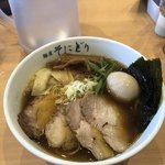 麺屋 そにどり - 全部入り醤油らーめん1100円