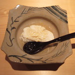 鮨 さかい - 白子、裏ごして少しゼラチンで寄せて