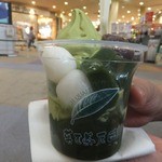 甘党道楽菓匠茶屋 - 抹茶ゼリーソフト…330円