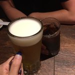 jidorikoshitsuizakayatorikku - 生ビールとコーラで乾杯♪