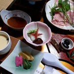 Echigoya Ryokan - 茶碗蒸しはもちろん熱々。