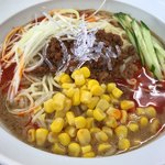 Tantanmennomise marutan - 冷やし金ゴマ坦々麺880円+2辛30円