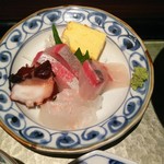 日本橋 三冨魯久汁八 - お刺身のアップ