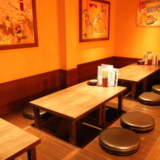The tatami room can accommodate up to 40 people!