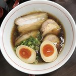 中華そば まる乃 - しょうゆ肉増し玉子950円