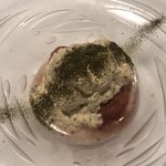 サンタキアラ - 赤ワインでコンポートしたイチジクにほうじ茶のムース