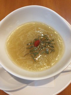 彩雲瑞 - [清烩茭白蓴菜] マコモダケとじゅんさいの塩味煮
