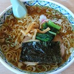 ラーメン工房醤油亭 - ラーメン(大盛り) 650円