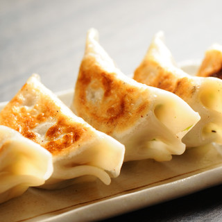 Our proud homemade Gyoza / Dumpling with an addictive crispy texture