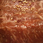 焼肉 山水 - 23年8月　ハラミ塩　アップ