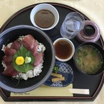 Resutorampasuteru - レストラン パステル マグロ丼ランチ ¥900(税別)