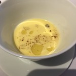 ミシェル・ブラス トーヤ ジャポン - トウモロコシスープ。とても甘くて美味しい！