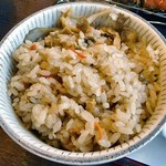 Niigata Katsu Ichi - マイタケの炊き込みご飯