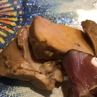 うを徳 - 鮟肝はいいお味が浸みていてクリーミーで、秀逸。