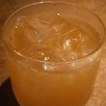 焼肉 山水 - 23年8月　梅酒ロック