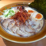 芳醇味噌炎神らーめん＋チャーシュートッピング