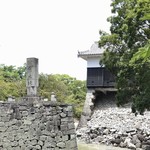 熊本ラーメン 黒亭 - おまけ…馬具櫓