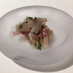 ウシマル - コノシロのカルパッチョ